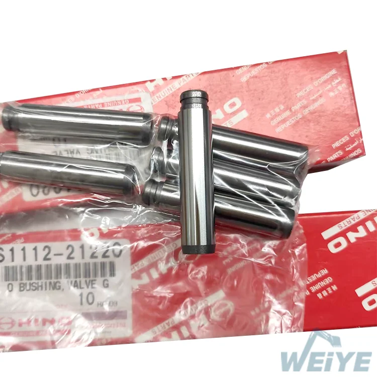 Fast Delivery Valve Guide 200-8/210-8/250-8/260-8/350-8 S1112-21220 for Hino J05EJ08E Diesel Engine Spare Parts Excavator Repair