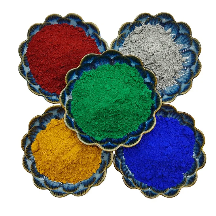 High quality building cement special red iron oxide pigment powder price factory iron oxide red 110 iron oxide yellow 313