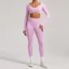 Rosa orquídea (camisa de manga larga y pantalón)