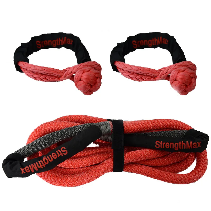 (JINLI Rope) Nylon 66 Classic Kinetic Recovery Rope for 4x4 OFF ROAD ADVENTURE