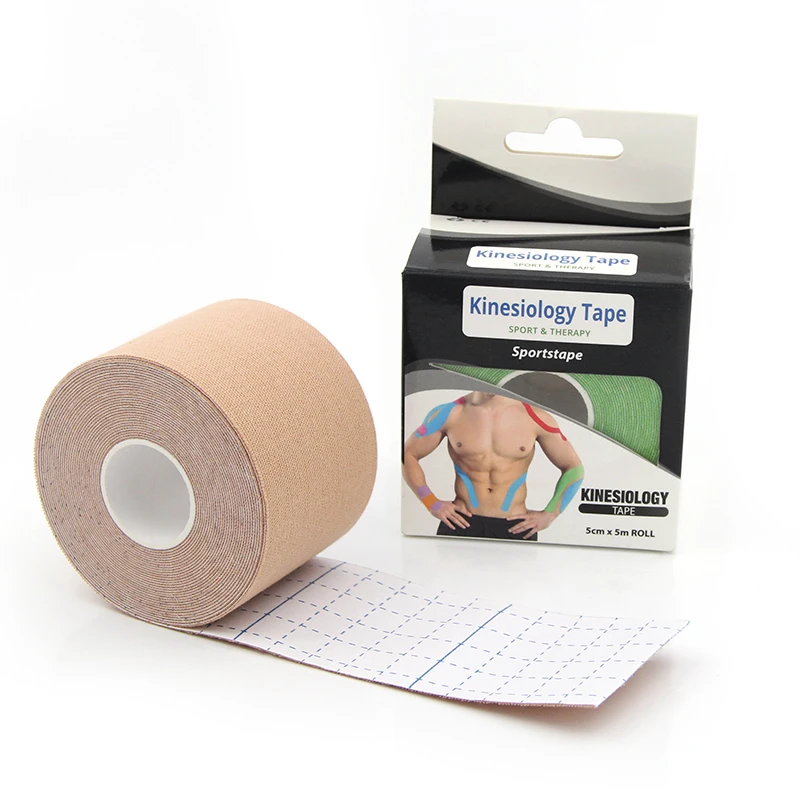 
 Оптовая продажа, индивидуальный принт, многоцветная Спортивная кинезиологическая спортивная лента, водонепроницаемая кинезиологическая лента, спортивная лента для мышц, ce iso  