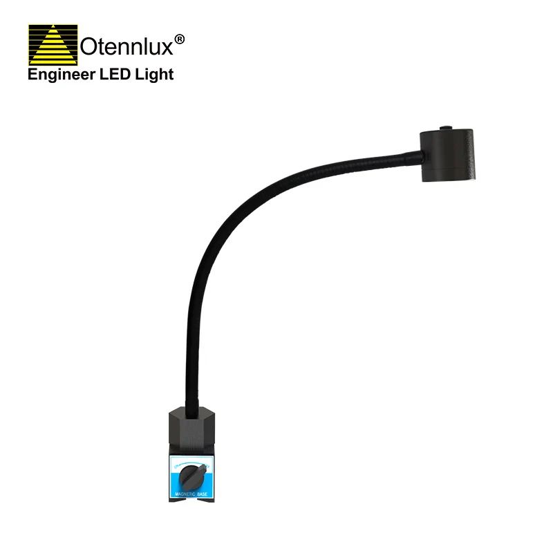 Good Functions Magnet Base 3W Gooseneck Led Spotlight for Cnc Machine