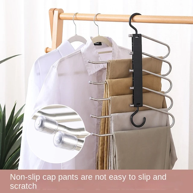 Appendiabiti 5 In 1 Multistrato Gancio In Metallo Appendiabiti Multi - Foto 8