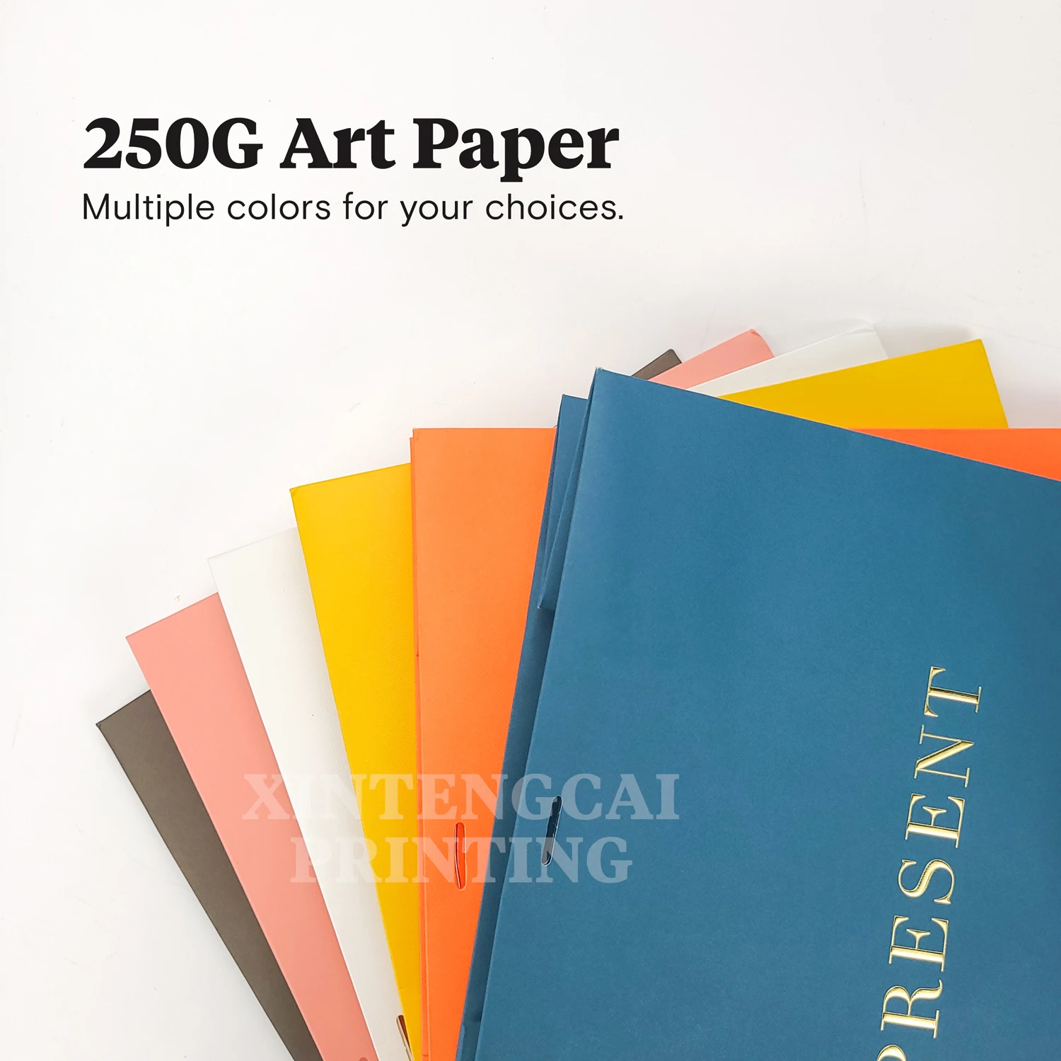 Moq 100 Standard Sizes Custom Logo Stock Art Paper Gift Bag For Small