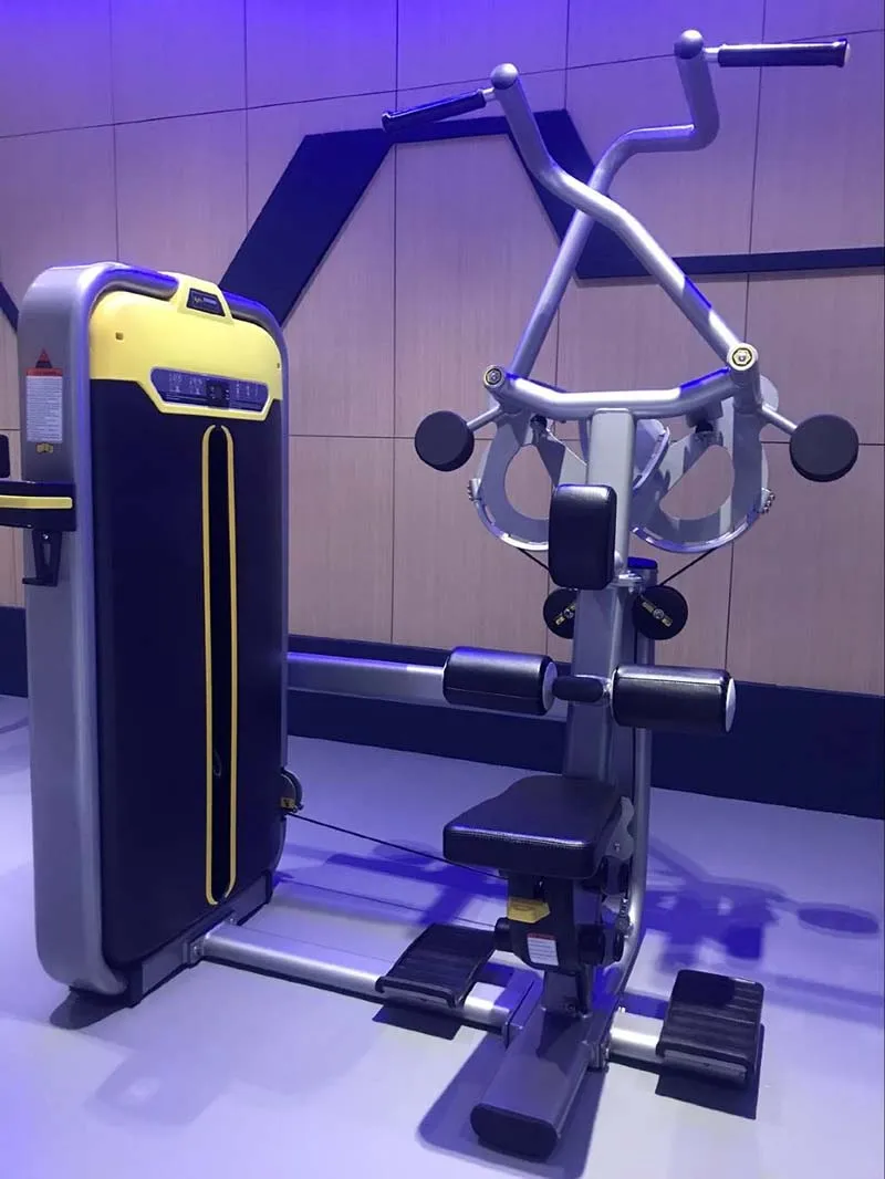 Multi Functional Gym Machines Lat Pull Down Machine Gym Body Building Equipment Lat Row