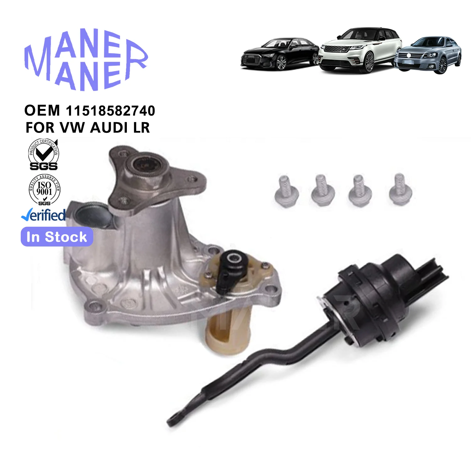 MANER Cooling System 11518582740 - Reliable Water Pump for BMW