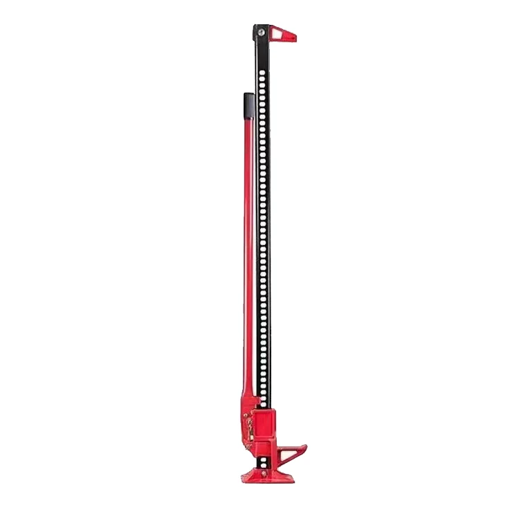 Portable 4X4 Off Road Recover Hi Adjustable Farm Jack 33" 48" Black Cast and Steel Lift Jack