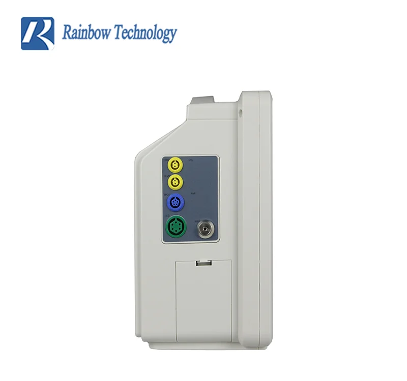 PM-9000A+ Clinical Multi Parameter Patient Monitor with 99% Accuracy, 1 Year Warranty, and Class II Certification for Hospital Use