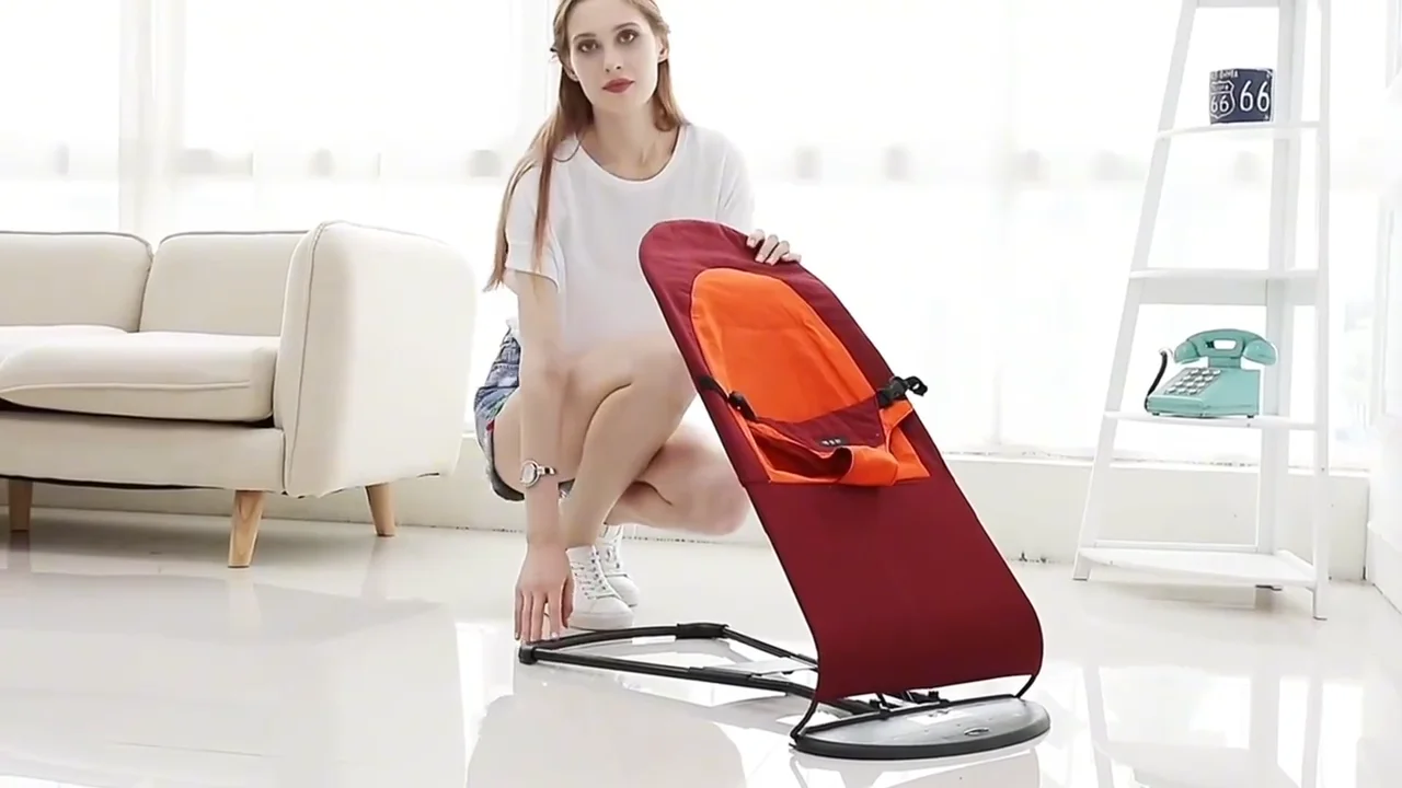 Baby Bouncer Portable Baby Bouncer Seat For Infants,Ergonomic Design