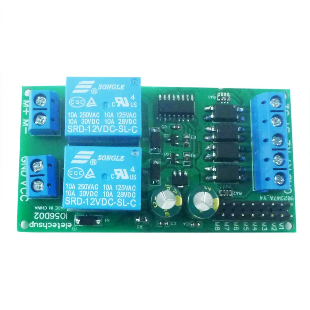 IO56D02 DC Motor Controller Relay Module for Forward/reverse