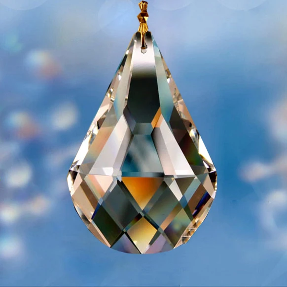 用于照明的明亮切割水晶枝形吊灯备件