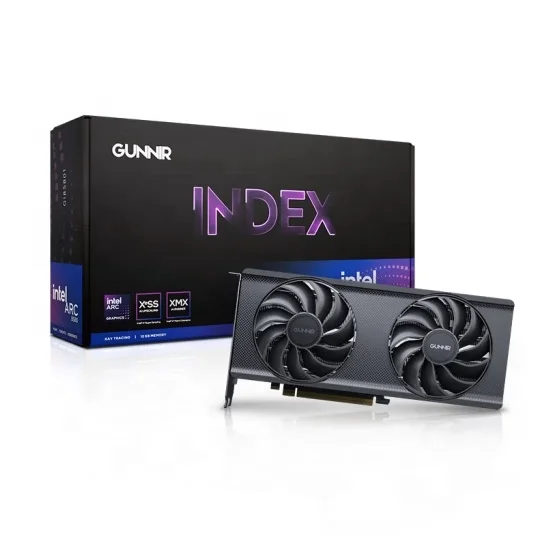 New Intel Arc B580 12GB GPU for Desktop, PCIe 4.0, Fan Cooler