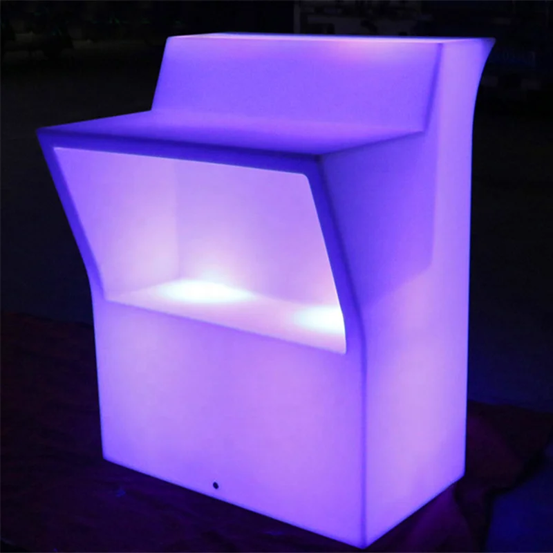 Remote Control Led Table LED Bar Furniture Led  Bar Counter Hot Sale Illuminate Nightclub Bar Counter