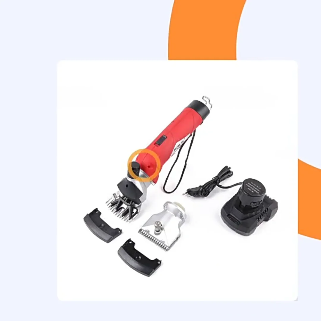 Rechargeable With Battery Combined Animal Clipper Doublehead Animal