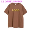 12 DARK BROWN