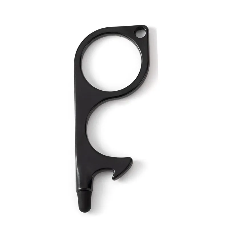 Self Defense Keychain Safety Key Chain Key Door Tool Touchless Keys Keychain No Touch Door Opener