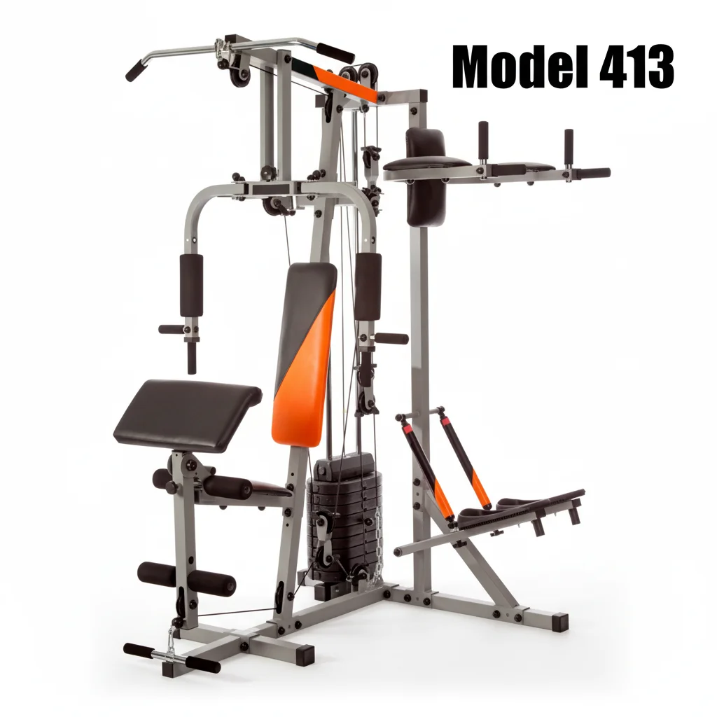 100kg マルチステーションホームジム エクササイズ機器 ステッパー付