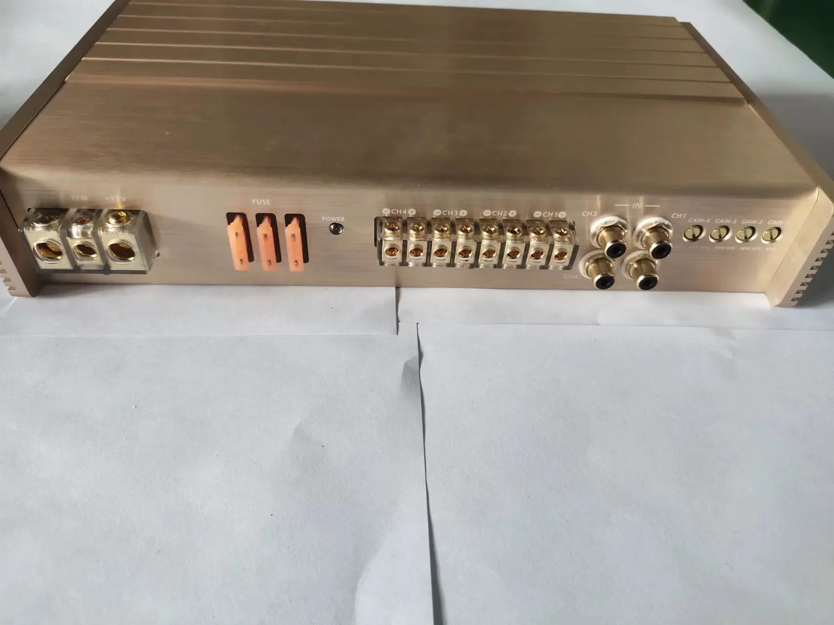 Сделанный на заказ автомобильный аудиоусилитель OEM 4-канальный усилитель класса