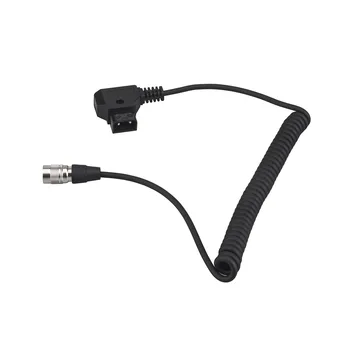 D-TAP V-Mount Battery to 4-Pin XLR Adapter with PVC Jacket Sound Devices 688 633 Zoom F8 Power Cable detail image