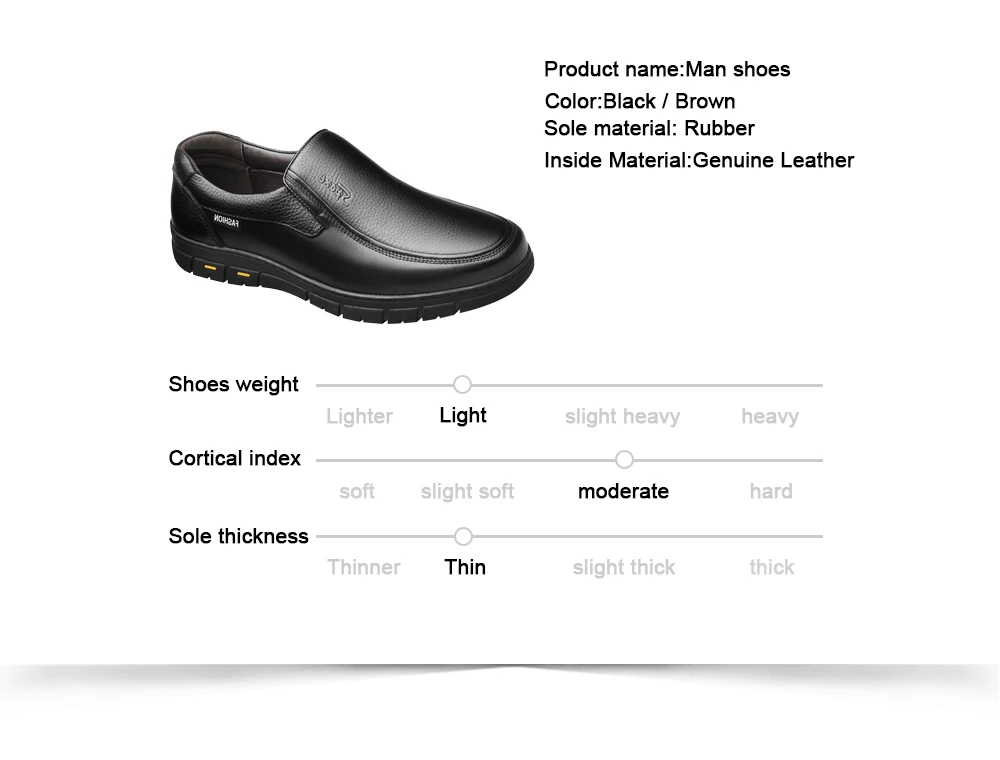 Elegant Cow Leather Casual Shoes For Men New Styles Chaussures Hommes