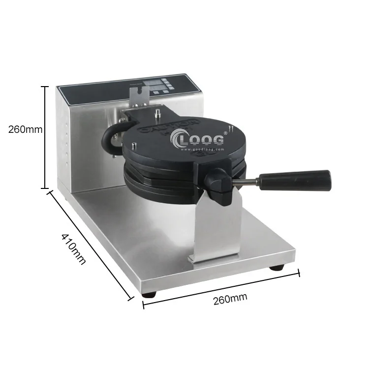 Professional Digital Removable Plates Waffle Making Machine Suppliers 4 Round Mini Belgian Waffle Maker