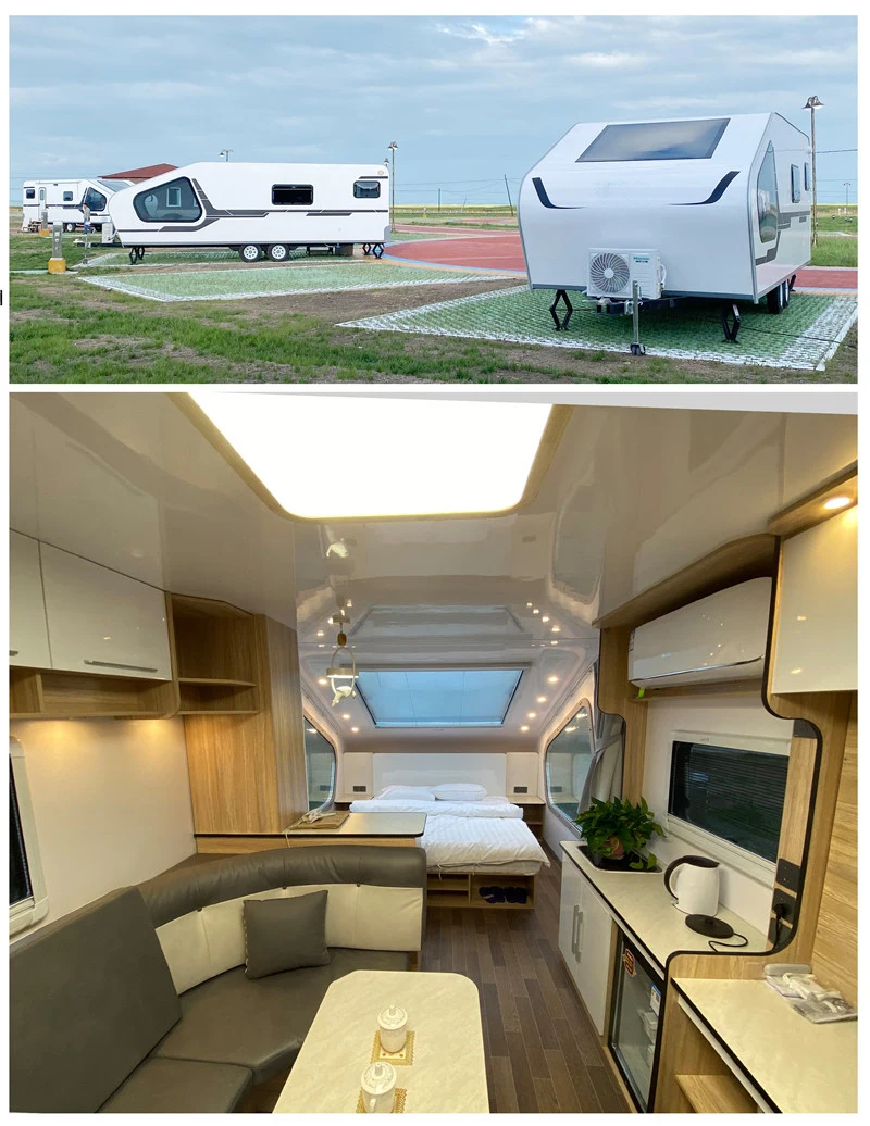 33ft Large Family Caravan Luxury Caravane With Double Bed And Two