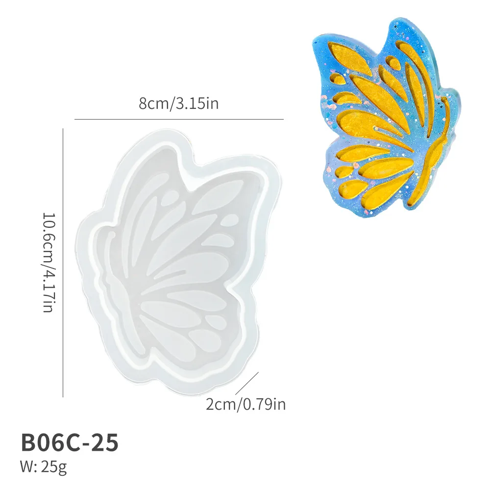 Crystal DIY Easter Bunny Scented Candle Mold Pattern Butterfly Kitten Plaster Silicone Eco-friendly Non-toxic  Silicone Mold details