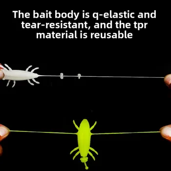 Angled Floating Artificial Soft Bait for Long Casting Slow Jigging 12.5g & 17g Made of PVC-for Carp & Snakehead Fish Frog Lure – Soft Lure – view 4