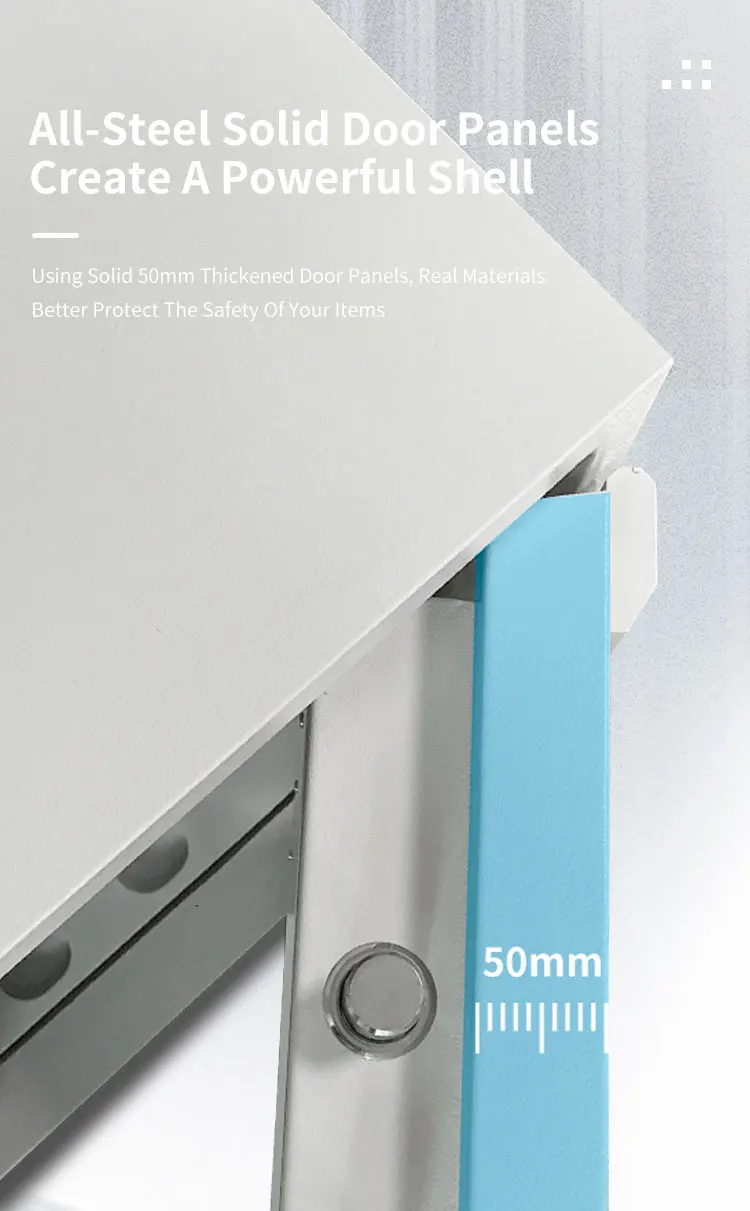 CEQSAFE Security Fire Resistance Double Key Locks Round Handle Fireproof Safe Box Digital Safe supplier