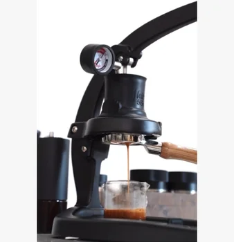 New Italian-style Espresso Machine, Hand-pump Coffee MakerManual Lever Espresso Coffee Cocoa Processing Enhanced Coffee