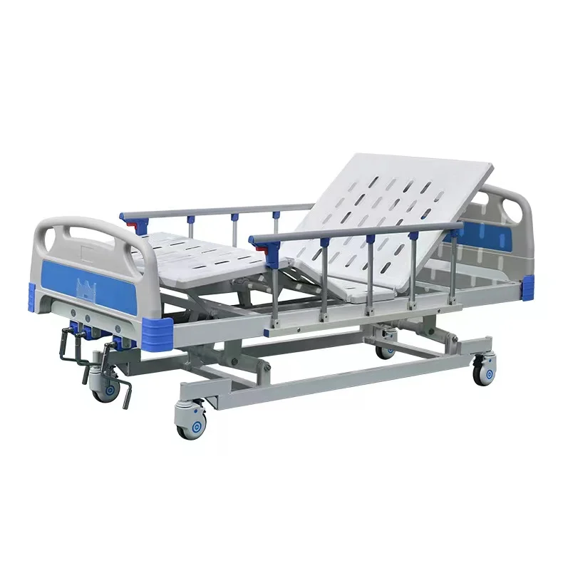 Factory 3 Function Adjustable Patient Bed Stainless Steel Manual