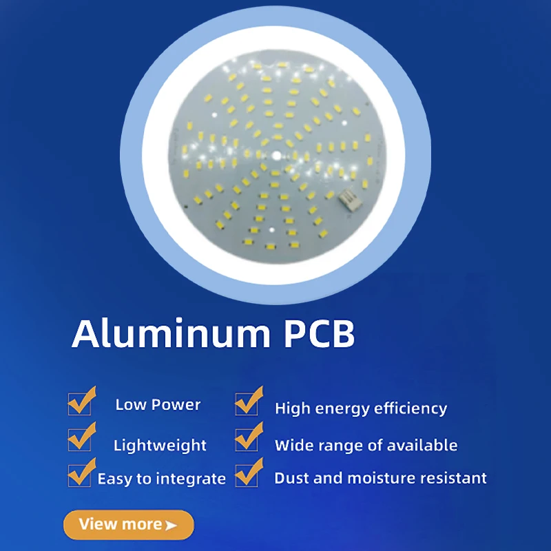 KLS CL043 LED PCB Board FR4 1oz Copper 1.6mm Thickness Customized Size for LED Grow Light
