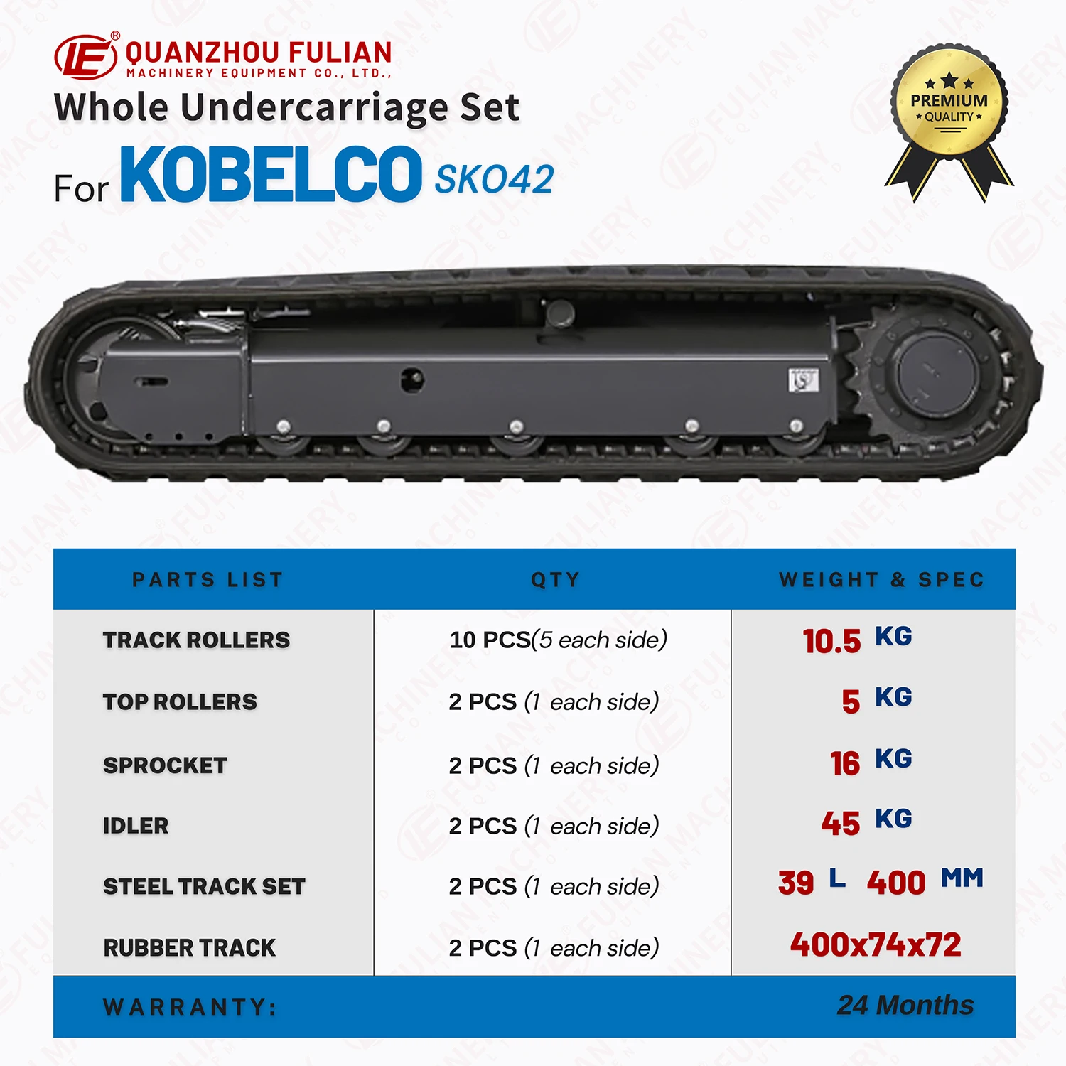 Laufrolle / Track Roller für Kobelco SK042 / Takeuchi TB045