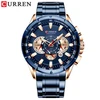 4 Blue Case Rose Dial