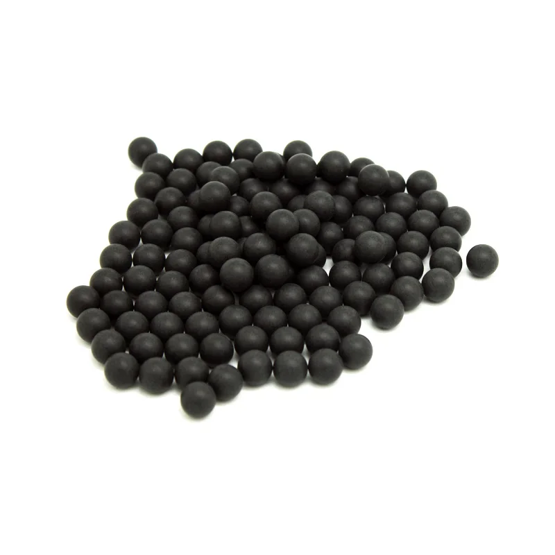 Black Color 0.68" 0.50" 0.43" Reusable Paintball Hard Plastic Nylon