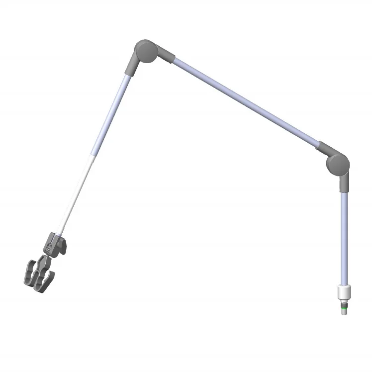 Damping Adjust Ventilator Circuit Support Arm Breathing Circuit Holder Medical Support Arm