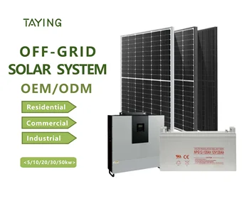 Complete Set 6kw 12kw 18kw Solar Panels System All-in-one solution On Off Grid Solar System  Customized home System