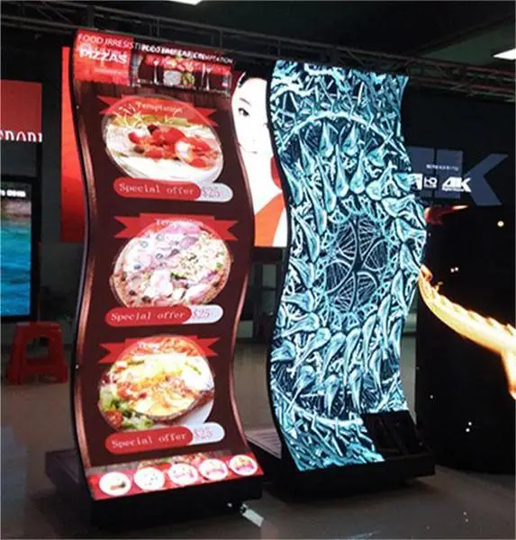 GOB Curved Module P1.86 LED Screen - Flexible & Bright