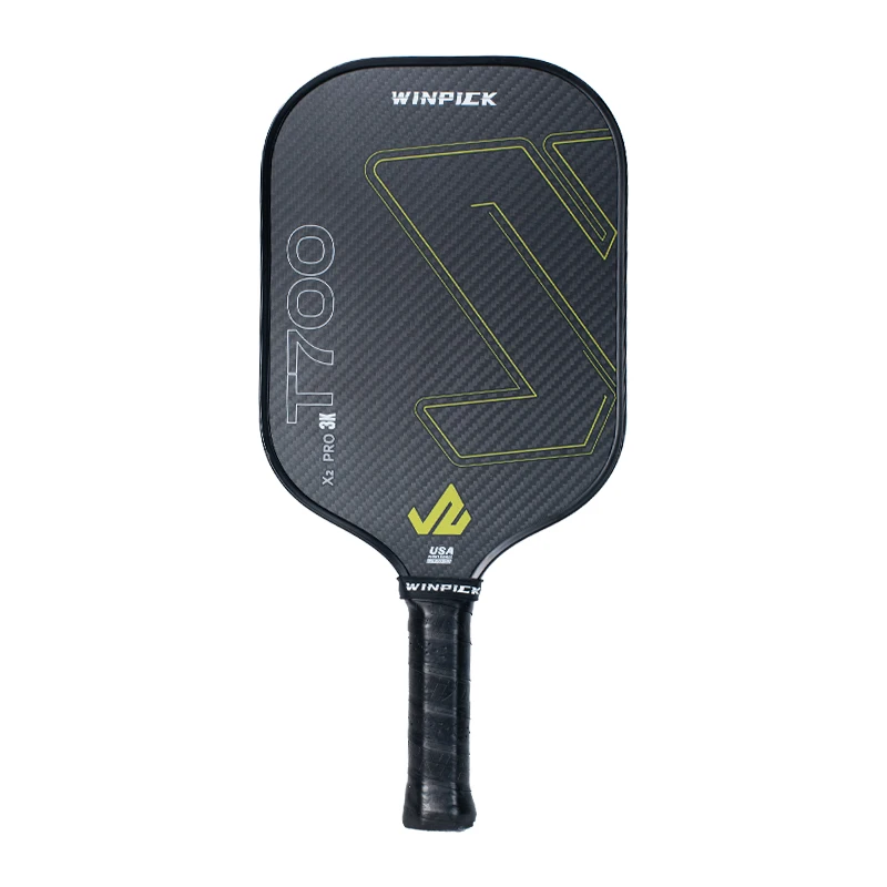 3k Carbon Pickleball Paddles 2024 Hot Gradient Color Raw Carbon T700 ...