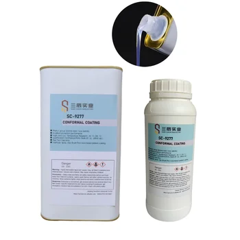Free Sample Hot Selling RTV2  Cure Electronic Silicone automotive Conformal Coating for coating PCBs