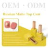 Russian Matte Top Coat