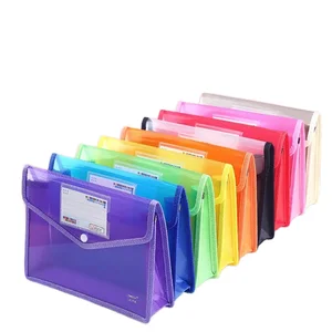 F1718 Custom Stationery A4 Three-Dimensional Paper Bag Test and Document Use Wholesale School Supply Stationery Set