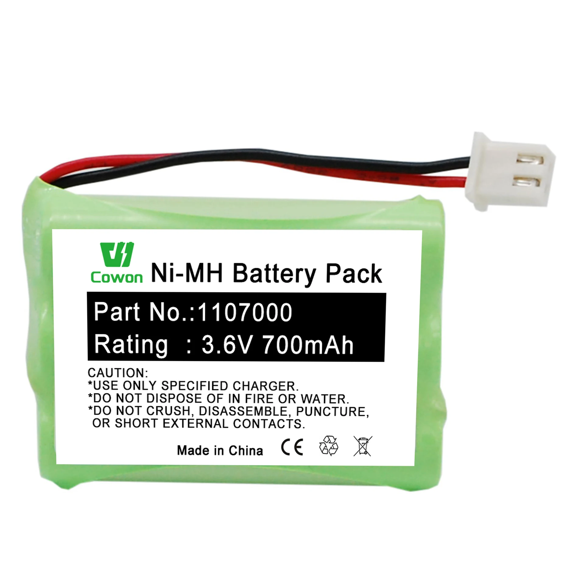 3.6V 700mAh Pro 500XLS G2 Pro Lithium Ion 1107000 Battery for GPS Receivers Transmitter