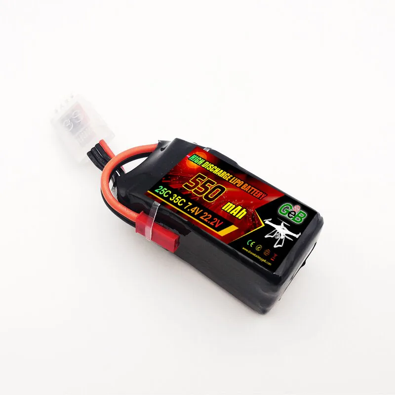 GEB Drone Battery 3.7v  7.4V 22.2V 550mah Lithium Battery for Drone