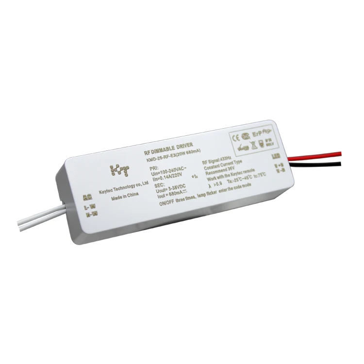 Inventronics Led Driver Keytec1 Kmd08rfe3 Ip20 100240vac 8w 36v