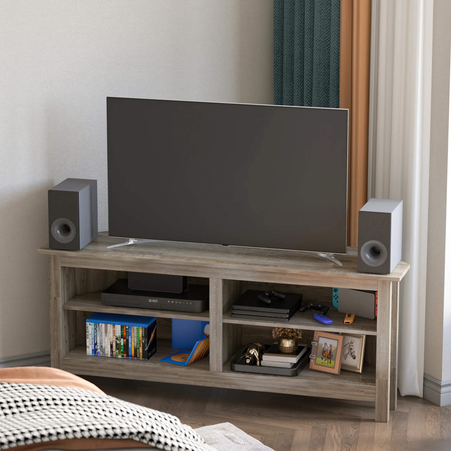 Modern Luxury Nordic Style Design Living Room Wooden Tv Tv