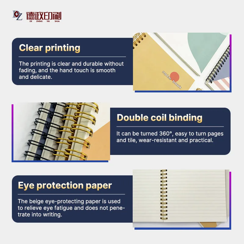 New Arrival Planner Custom Colorful Alphabetical Tabs Leather Hardcover Password Keeper Book Journal Spiral Password Notebook