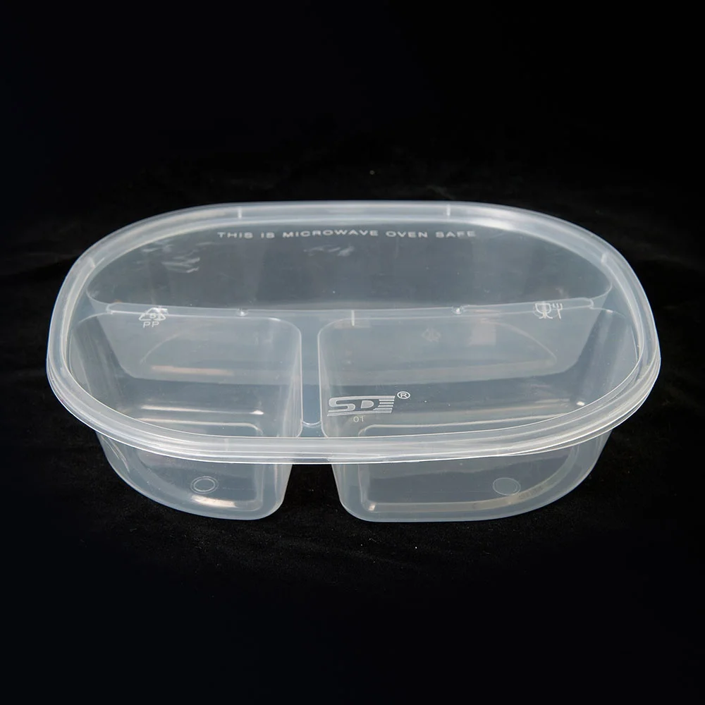 Buy Wholesale China Round Transparent 300ml-3500ml Disposable Takeaway Food  Plastic Container With Lid & Disposable Food Container at USD 0.035