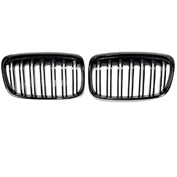 2 series F45 gloss black doouble line kidney front grille double slat F45 front grille for BMW