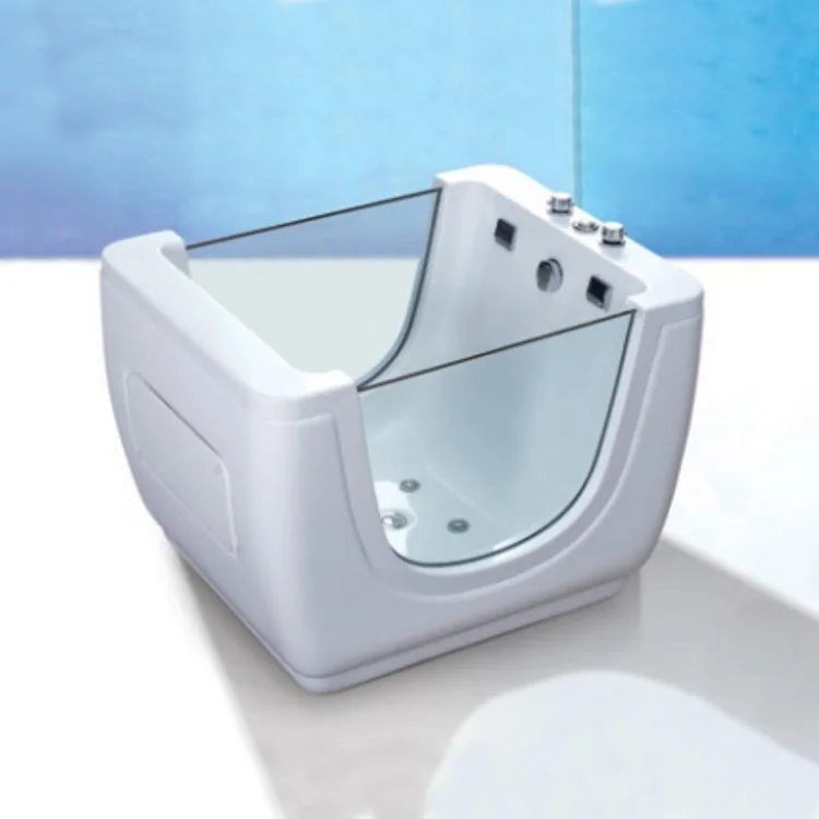 Small Acrylic Coloured Jaccuzi Baby Spa Hydrotherapy Bath Tub Aittherapy Whirlpool Massage Bathtub ကလေးများအတွက်